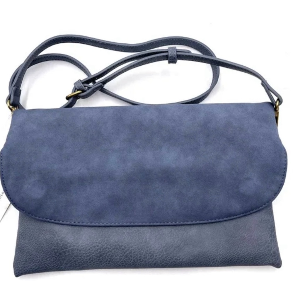 Anthropology Fold Over Crossbody Bag